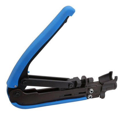RG6 RG11 RG59 F Type Compression Coax Coaxial Cable Crimper Stripper Tool Kit AU - Aimall