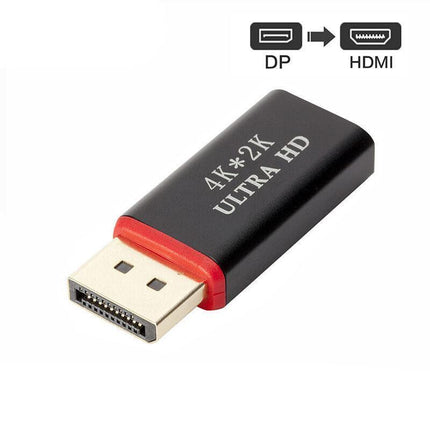 Display Port to HDMI Male Female Adapter Converter DisplayPort DP to HDMI AU - Aimall