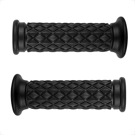 Motorcycle Rubber Gel Hand Grips For 7/8in 22mm Handlebar Sports Bike Universal - Aimall