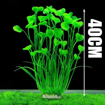Aquarium 40cm Artificial Simulation Water Plants Fish Tank Plant Grass Decor AU - Aimall
