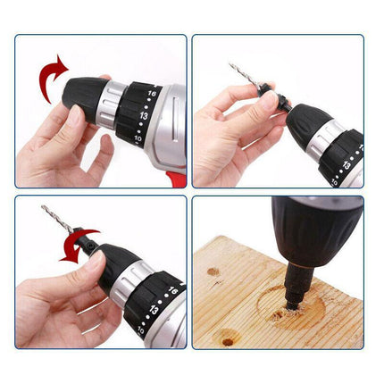 4PCS Screw Countersink Bit Set Pilot Holre Drill Plastic Metal Wood Hex Shank AU - Aimall