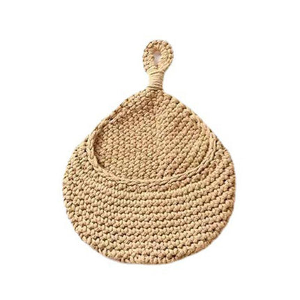 Hanging Wall Organizer Vegetable Fruit Basket Kitchen Storage Pouch Bag DIY 6Size - Aimall