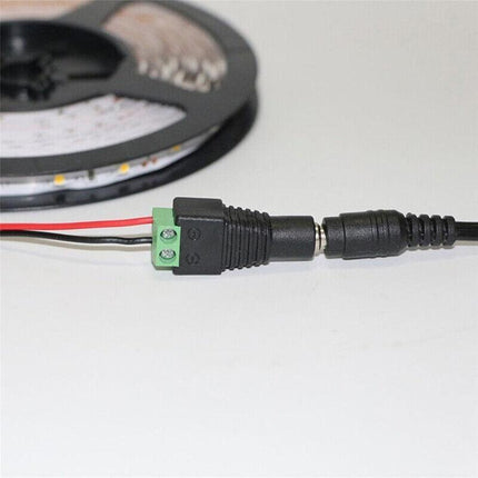 12V DC Power CCTV Camera Male Female Connector Adapter Plug Jack Socket Cable AU - Aimall