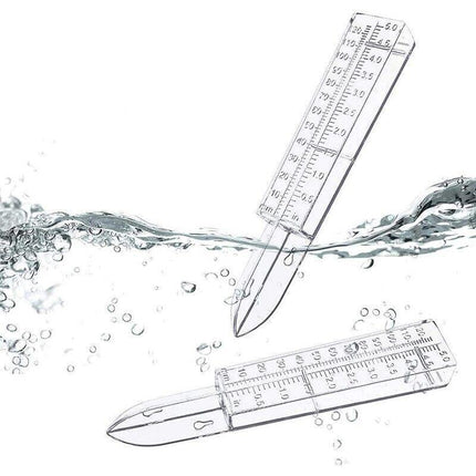 1PC RAIN GAUGE Water Catchment Device Weather Outdoor 120mm Professional - Aimall