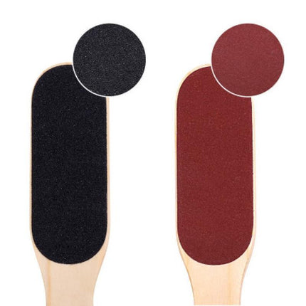 Foot File Pedicure Wood Double Sided Rasp Dead Skin Callus Remover Sanding Tools - Aimall