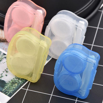 Contact Eye Lens Storage Case Tweezer & Soft Tip sucker Applicator KIT AU Stock - Aimall