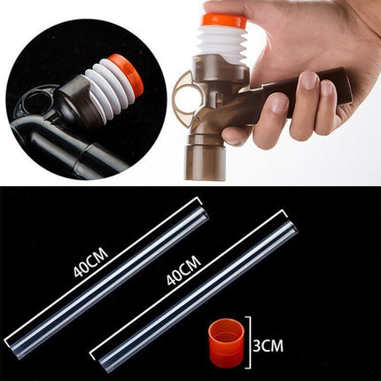 Pump Gravel Water Cleaning Kit Vacuum Cleaner Aquarium Fish Tank Siphon - Aimall