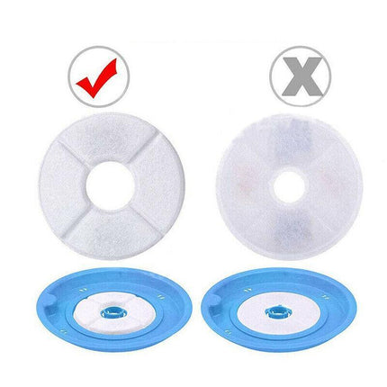6/12Pcs Carbon Filters Water Fountain Replacement For Pet Dog Cat Water Drinking - Aimall