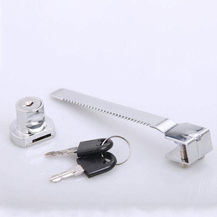 Sliding Window Glass Cabinet Lock Glass Door Lock Cabinet Display With Key AU - Aimall