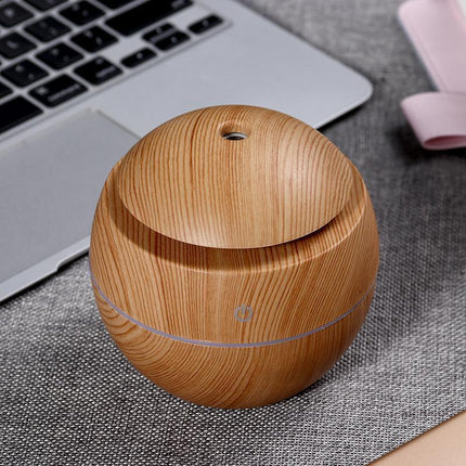 Ultrasonic Aroma Air Humidifier Aromatherapy Diffuser Essential Oil LED Purifier - Aimall