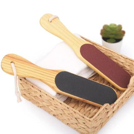 Foot File Pedicure Wood Double Sided Rasp Dead Skin Callus Remover Sanding Tools - Aimall