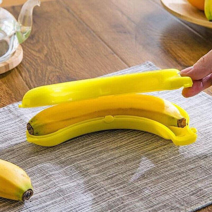 Banana Case Holder Carrier Storage Fruit Lunch Box Protector Container AUSTOCK - Aimall
