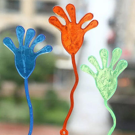 UP25xSticky Hands Stretchy Jelly Kids Toy Party Favour Novelty Gift Stock Filler - Aimall