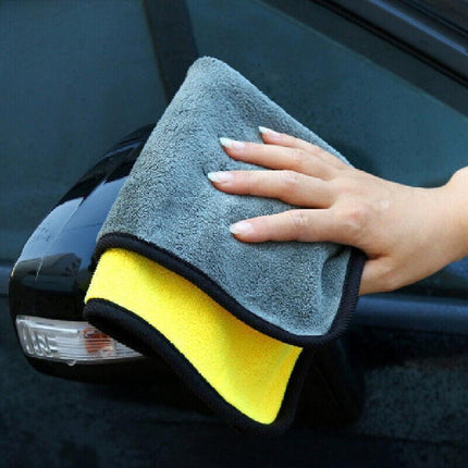 6PCS Car Wash Cloth Microfibre Super Absorbent Polishing Cleaning towels Drying - Aimall