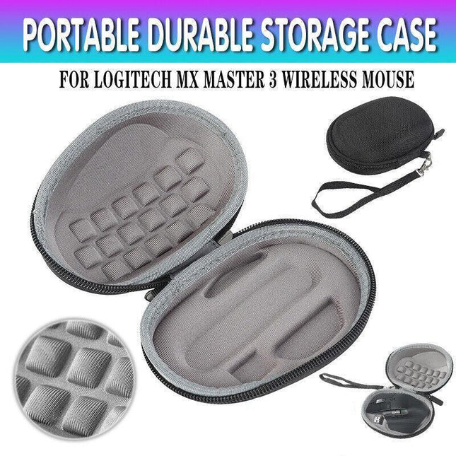 Travel Carrying Bag Gaming Mouse Storage Box Case for Logitech MX Master AU - Aimall