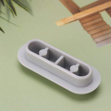 6PCS Toilet Seat Buffers Bumpers Replacement Pads Grey Stop Bumper Accessories - Aimall
