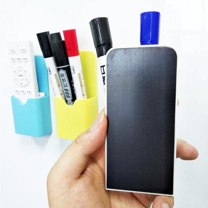 8 Colour Whiteboard Marker Pens With Dry Wipe Erase Magnetic Eraser Lid AU Stock - Aimall