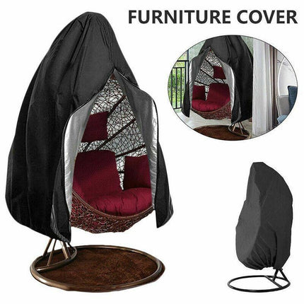 Hanging Swing Egg Chair Cover Furniture Garden Rattan Outdoor Rain Waterproof AU - Aimall