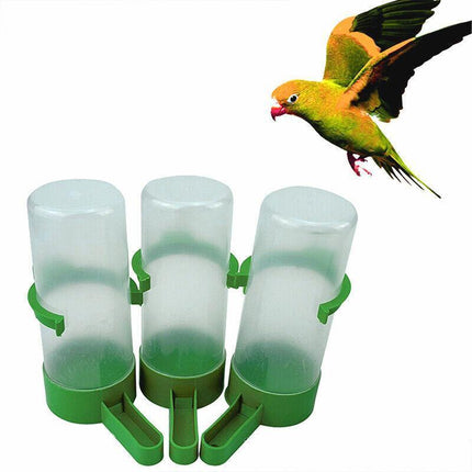 4Pcs/Set Drinker Food Feeder Water Clip For Cage Bird Parrot Cockatiel Budgie AU - Aimall