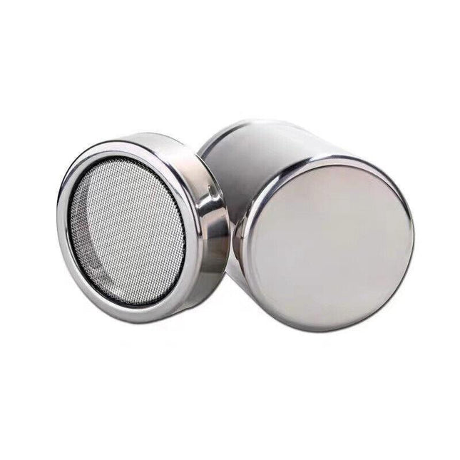 Stainless Steel Icing Sugar Cocoa Coffee Shaker Flour Duster Chocolate Powder - Aimall
