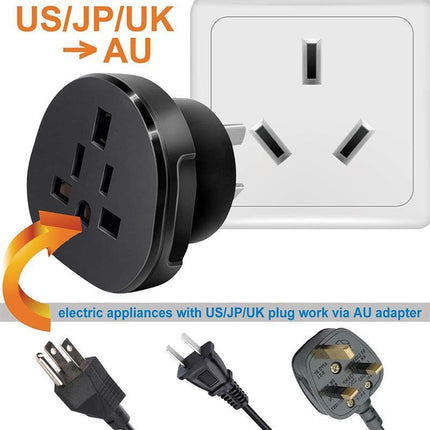 Universal Australia Travel Power Plug Adapter Converter US/EU/UK - Aimall