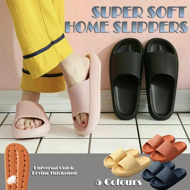 PILLOW SLIDES Sandals Ultra-Soft Slippers Extra Soft Cloud Shoes Anti-Slip AU - Aimall