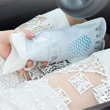 700ML Portable Disposable Urine Pee Bag Toilet Bags Camping Car Emergency Travel - Aimall