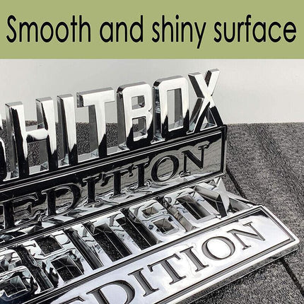 Shitbox Edition Badge Sticker ute 4x4 window bumper funny car decal - AU Stock - Aimall