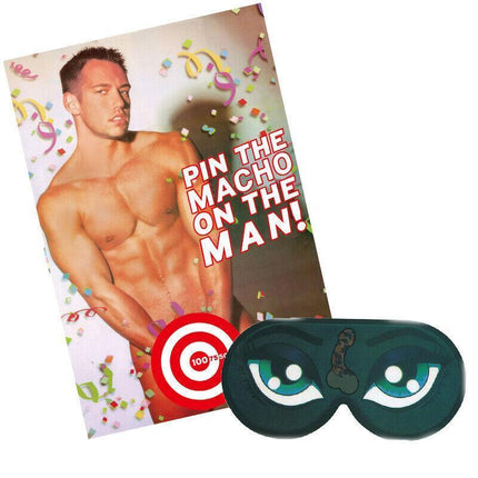 Pin The Macho On The Man Hens Night Party Game Fun Willy Bride To Be AU - Aimall