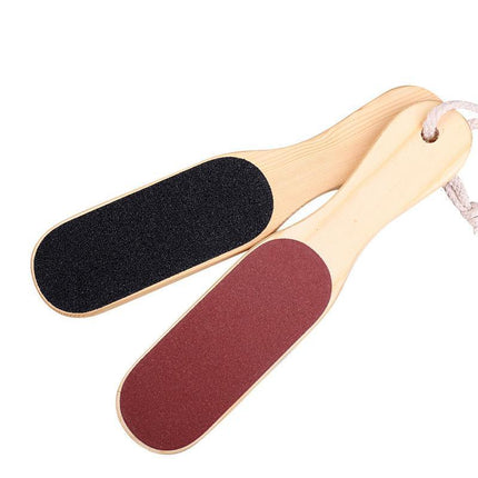 Foot File Pedicure Wood Double Sided Rasp Dead Skin Callus Remover Sanding Tools - Aimall