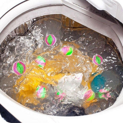 6PCS Wash Ball Grabbing For EA Lint Laundry Hair Cleaning Fluff Washing Machine - Aimall