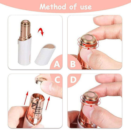 4PCS For Gen1 Flawless Touch Facial Clean Hair Remover Replacement Heads Blades - Aimall