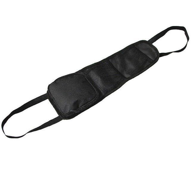Black Car Seat Side Back Pocket Mesh Hanging Bag Storage Organizer Phone Holder - Aimall