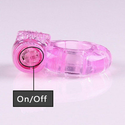 Vibrating Cock Ring Rabbit Vibrator Massager Toy Couple Penis Clit Butterfly Au Aimall