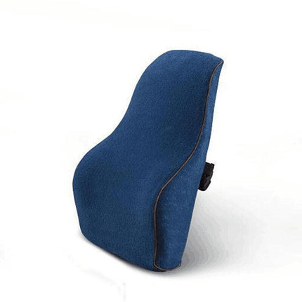 Memory Foam Lumbar Back Support Cushion Seat Waist Back Pillow Home Car Office - Aimall