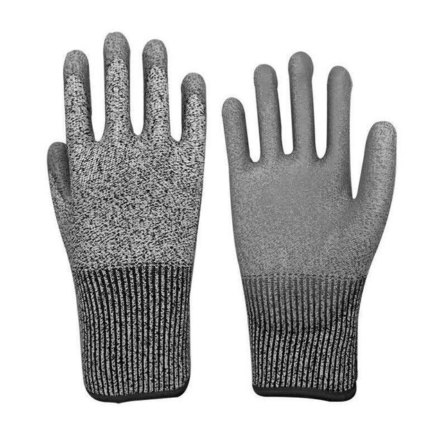 1Pair Work Gloves Safety General Purpose Sandy Nitrile Foam Hand Protection AU - Aimall