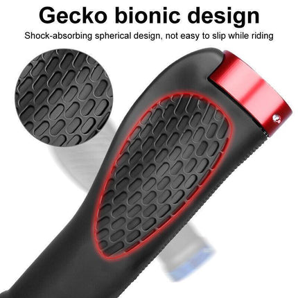 Cycling Lock-On MTB Ergonomic Mountain Bike Rubber Grips Bicycle Handlebar AU - Aimall