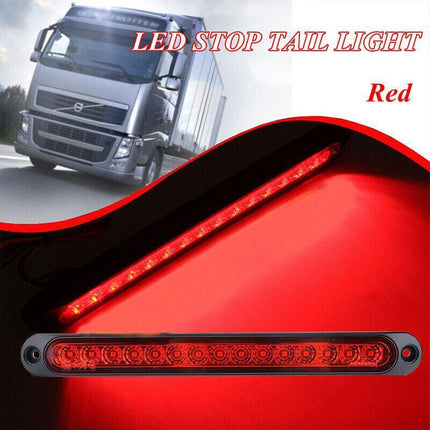 2x 15 LED Tail Light Trailer Truck Caravan UTE Reverse Light Bar Ultra-Slim Lamp - Aimall