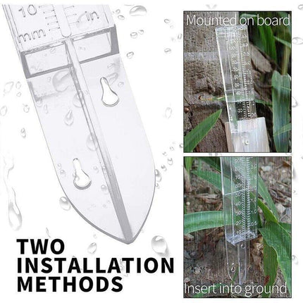 1PC RAIN GAUGE Water Catchment Device Weather Outdoor 120mm Professional - Aimall