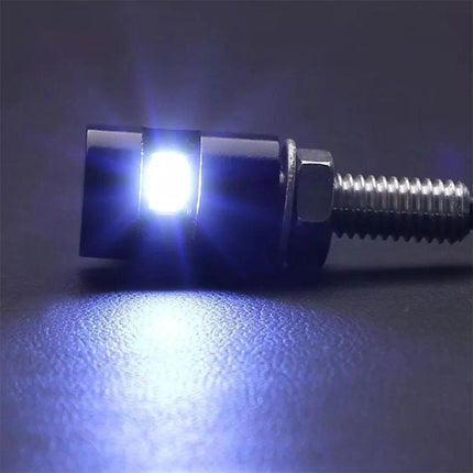 4PCS LED License Number Plate Light Screw Bolt Bulbs SMD For Car Motorcycle - Aimall
