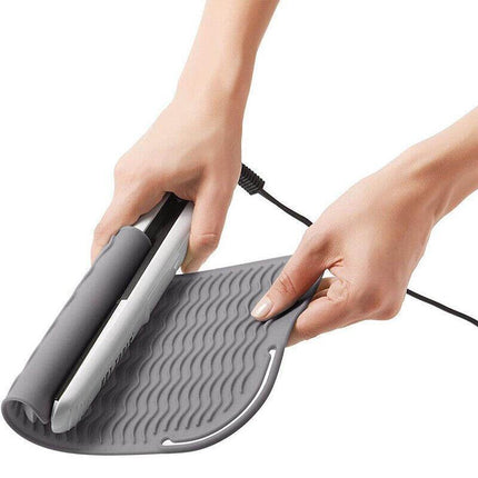 Heat Resistant Mat for Curling Flat Irons Hair Straightener & Hair Styling Tools - Aimall