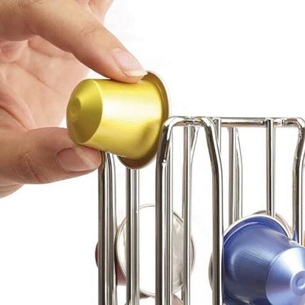 40 Nespresso Coffee Capsules Pod Holder Stand Dispenser Rack Storage Capsule AU - Aimall