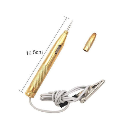 Auto Circuit Tester 6V 12V 24V Voltage Gauge Car Test Voltmeter Light Bulb new. - Aimall