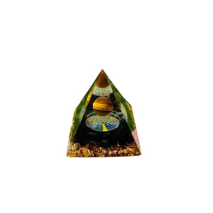 Amethyst Crystal Sphere Orgonite Pyramidamp Obsidians - Aimall