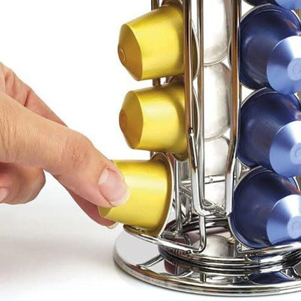 40 Nespresso Coffee Capsules Pod Holder Stand Dispenser Rack Storage Capsule AU - Aimall