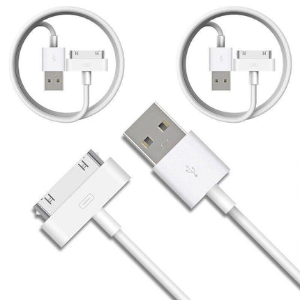 USB Data Charger Cable for Apple iPhone 4S 4 3GS iPod Touch iPad 2 3 Sync Cord - Aimall