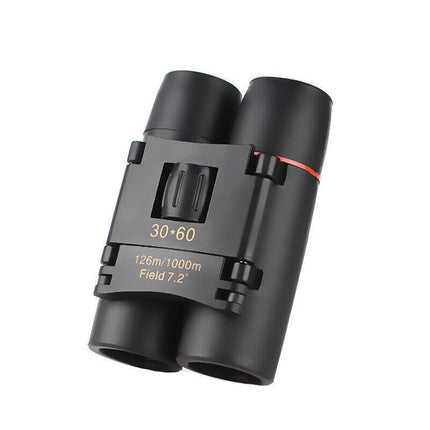 New Day Night Vision Binoculars 30 x 60Outdoor Travel Folding Telescope Stock - Aimall