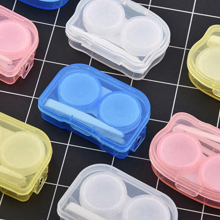 Contact Eye Lens Storage Case Tweezer & Soft Tip sucker Applicator KIT AU Stock - Aimall