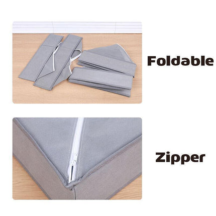 4 PCS/Set Foldable Storage Drawer Organizer Bra Underwear Closet Divider Kit New - Aimall