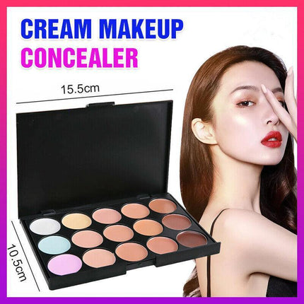 NEW 15Colours Contour Cream Concealer Kit Neutral Makeup Camouflage Palette SALE - Aimall